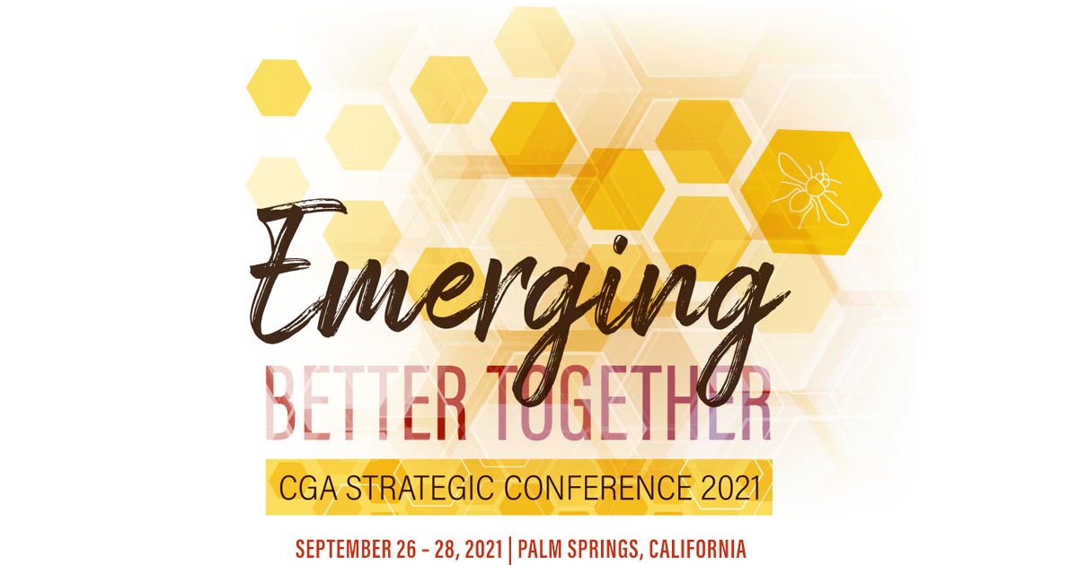 CGA Strategic Conference Emerging Better Together